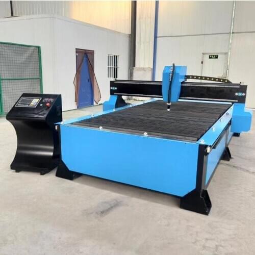 Original China cnc metal tube plasma cutting machine 1325/ metal plate pipe cutting plasma machine with rotary device side lathe