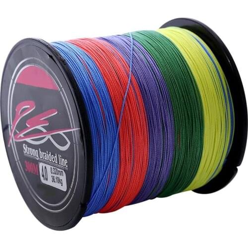 New 8 Strands PE Fishing Line Raid Fishing Line Ultra Smooth 300M Multifilament Fishing Wire Carp Fishing Line Tool