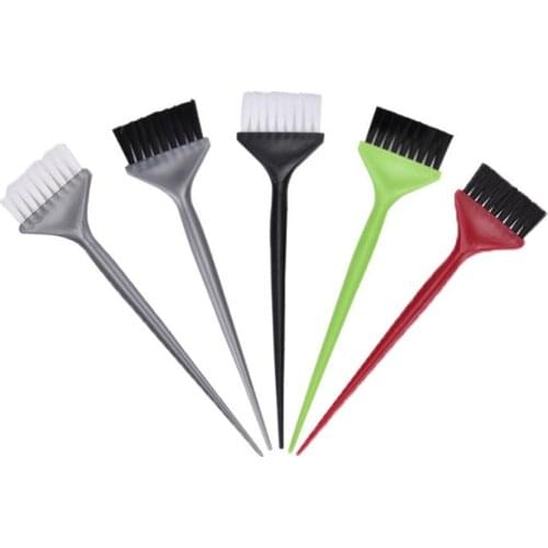 Salon Hair Dye Coloring Brush Single Side Thickened DIY Hairbrush Barber Shop Hot Oil Treatment Brush Hairdressing Tools E986