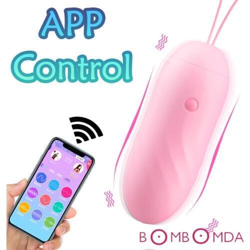 APP Bluetooth 9 Speeds Vibrator Wireless Remote Control Vagina G spot Stimulator Vagina Eggs Vibrator Adult Sex Toys for Women