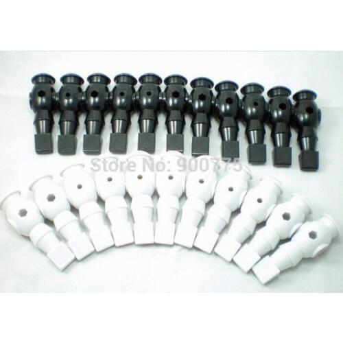 5/8" rod Soccer table Tournament Player Table football 11 PCS Replacement Foosball Men Player ABS Material