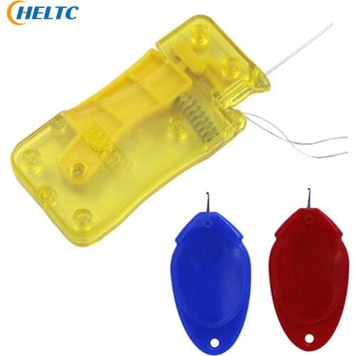 3Pcs/lot Automatic Needle Threader Plastic Wire Stitch Insert Craft Tool Hand Sewing Tool Accessories
