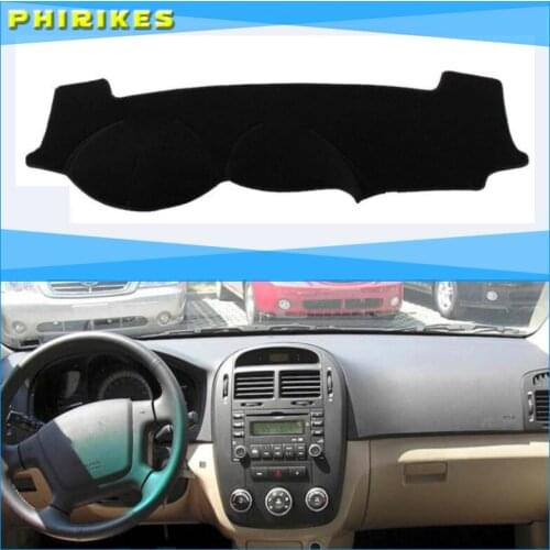 For kia cerato 2005 2006 2007 2008-2015 Right and Left Hand Drive Car Dashboard Covers Mat Shade Cushion Pad Carpets Accessories