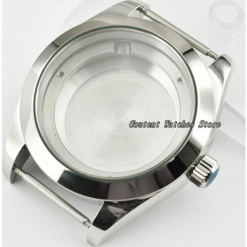 40mm Parnis Sapphire Watch Case Shell Fit ETA 2836,DG2813/3804 Miyota 8205/8215