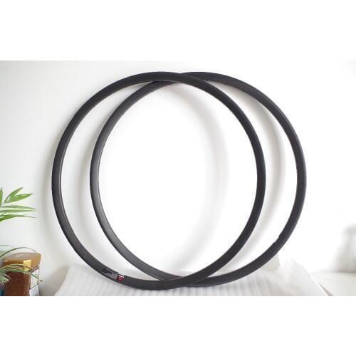 DEERACE 29er 27.5er 23.5mmX30mm or 23.5mmX35mm Carbon Clincher MTB Bicycle Wheel Rims Mountain Bike Rim for AM All Mountain