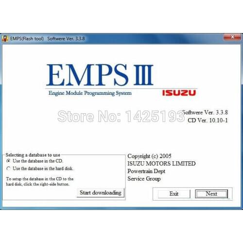 For Isuzu EMPS III 2014