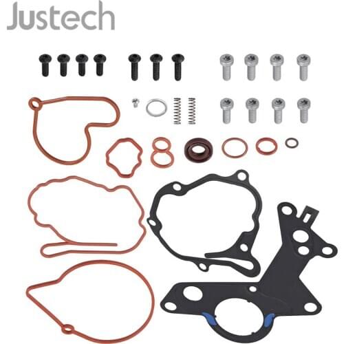 Justech Vacuum Pump Seal Kit Vacuum Pump Suitable For AUDI SEAT SKODA VW 1.4 1.9 2.0 TDI 038145209Q