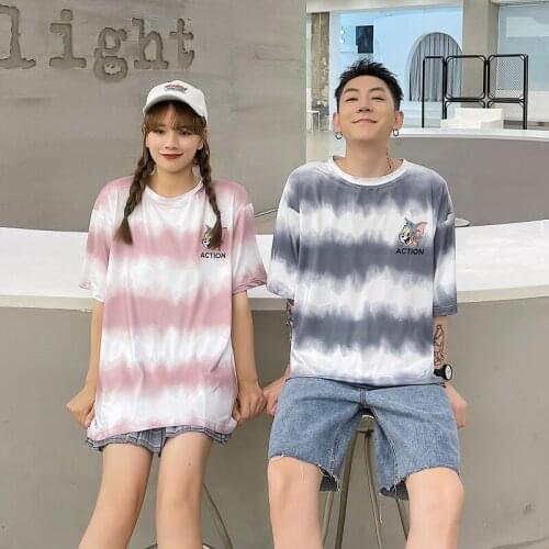 Real shot of the new summer short sleeves for couples in 2021 couples clothes couples clothing