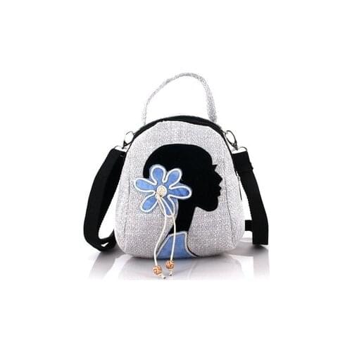 New coming mini string appliques national shopping backpacks!Nice bohemian prints women backrack Hot multi-use causal backruck