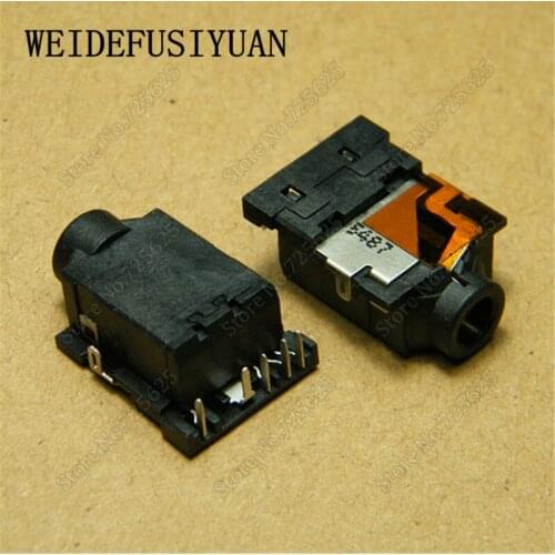 New Audio Jack Headphone Port Microphone Socket Connector for Lenovo ThinkPad T540P W540 W541 Laptop Motherboard