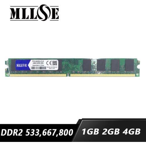 Sale RAM 1gb 2gb 4gb DDR2 533 667 800 533mhz 667mhz 800mhz DDR2 RAM 1G 2G 4G Memory Memoria Motherboard Desktop PC Computer