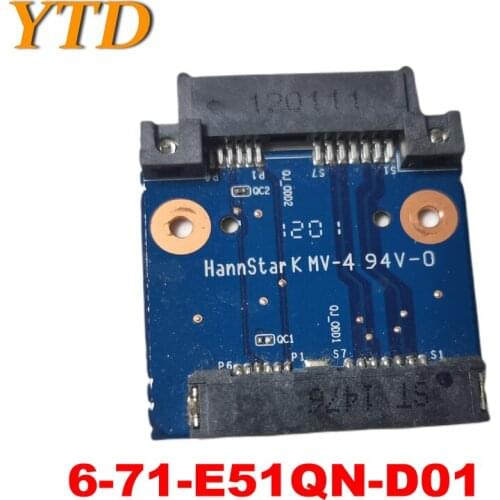 Original FOR W240HU CLEVO 6-71-E51QN-D01 GP DVD ADAPTER 6-71-E51QN-D01 tested good free shipping