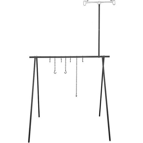 Outdoor Camping Aluminum Alloy Shelf Hangings Rack Picnic Portable Multi-purpose Storage Hangings Objects