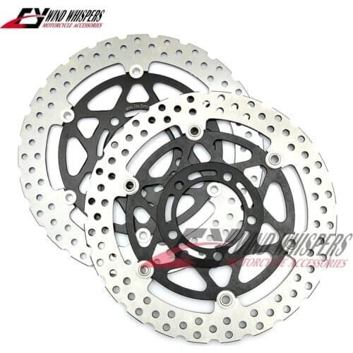 Motorcycle Front Brake Disc Rotor For Kawasaki Z1000 2007-2015 ER6N ER-6N 2006-2015 05 06 07 08 09 10 11 12 13 14