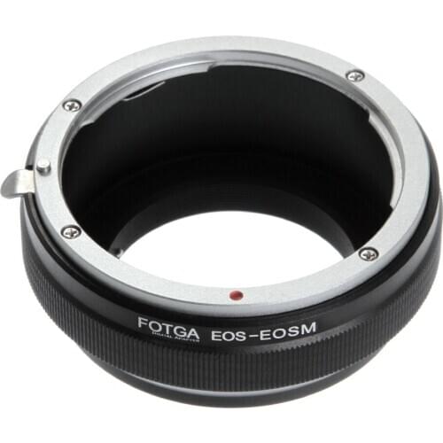 FOTGA Adapter Ring for Canon EOS EF/EF-S Mount Lens to Canon EF-EOS M M1 M2 M3 M5 M6 M10 M50 M100 Mirrorless Cameras