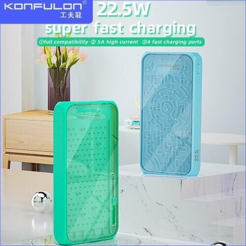 PowerBank 22.5W Quick Charge Power bank Huawei QC3.0 SCP PD18W Portable Charger Power Bank 10000Mah External Chargers For OPPO