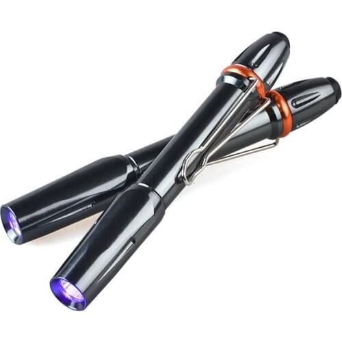 Fishing Hooks Tool UV Glue Cure Lamp Portable Pen UV Purple Lamp Fly Type Portable Pen Curings Tool Hooks Glue Fishing R8T8