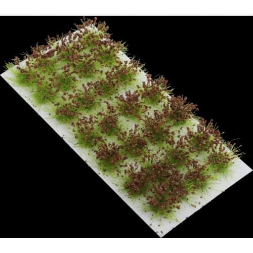 Self Adhesive Grass Tufts 8 Pcs Model Scenery Terrain 1：35 1：48 1:72