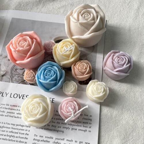 Woolen Ball Shape Silicone Candle Molds Clay Resin Mold Handmade Candle Wax Making Cake Pastry Baking Mold Kitchen Utensils
