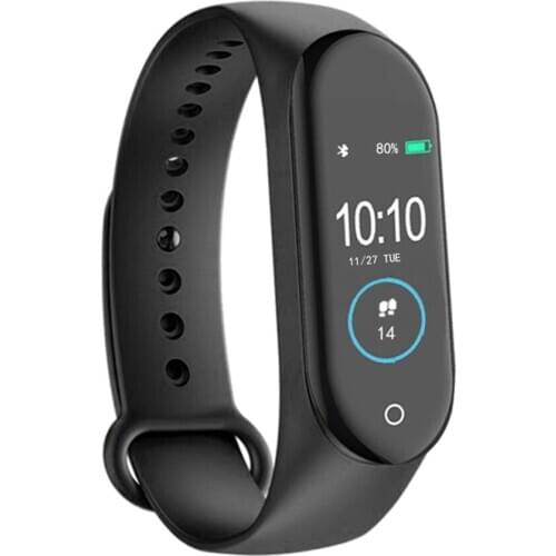 Bluetooth Sports WristbandSmart Watch Heart Rate Blood Pressure Monitor Tracker