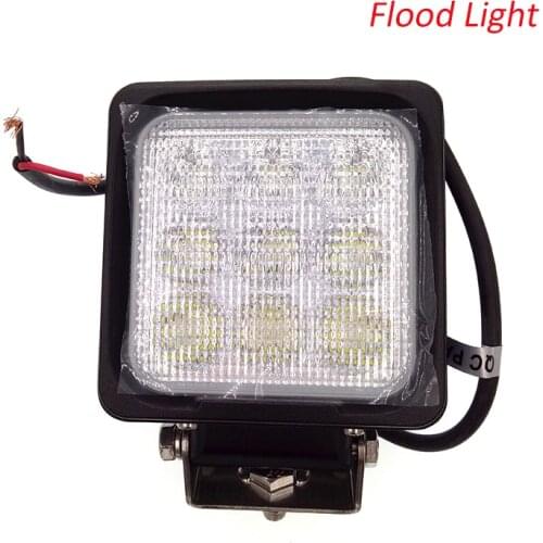 27W LED Work Light 12V Spot/Flood Fog Light off road 4X4 car ATV LED offroad light bar for trucks Work Light IP67