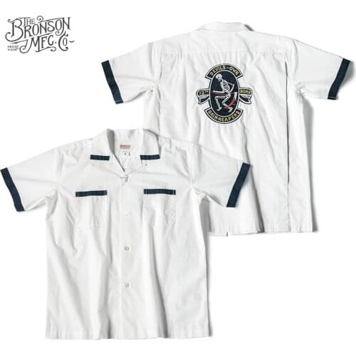 Мужские рубашки The bronson mfg China At AliExpress