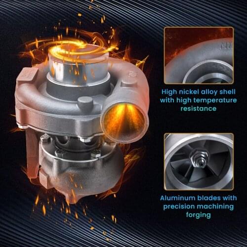 T04E T3/T4 .63 A/R TURBO/TURBOCHARGER Turbine 5 Bolts Flange COMPRESSOR 400+HP BOOST STAGE III