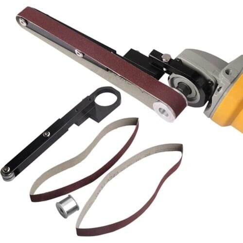 Angle Grinder Sander Sanding Belt Adapter Grinding Machine Woodworking Sander Belt Power Tool for Model 100Angle Grinder