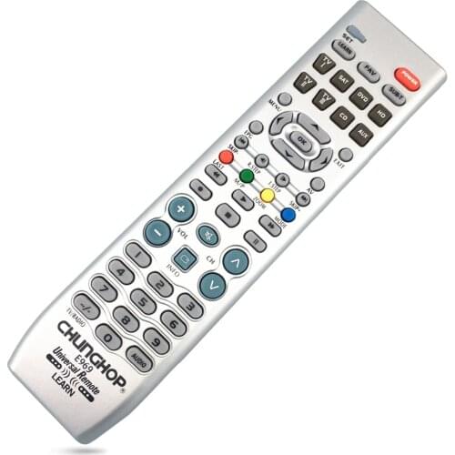 Universal Remote Control Multifunction Controller For TV PVR VDO DVD CD SAT AUD E969 New 8in1 Smart