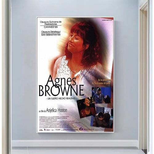 V0810 Agnes Browne (2) Vintage Classic Movie Wall Silk Cloth HD Poster Art Home Decoration Gift