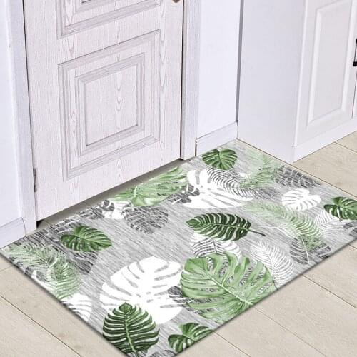Absorbent Bathroom Non-Slip Mat Floor Mat Carpet Home Entrance Hallway Floor Mat Bedroom Door Mat Kitchen Floor Mat
