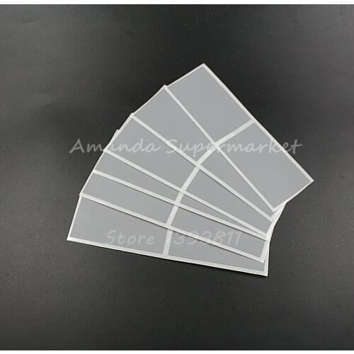 High Quality Scratch Off Sticker 50Pcs 41*72mm Silver-gray Color Blank For Secret Code Cover Home Game Wedding