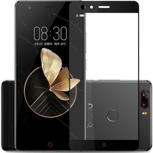 Tempered Glass For ZTE Nubia Z11 Max Z17 Mini M2 Lite Blade V8 A2 Plus Full Screen Cover Explosion-proof Screen Protector Film
