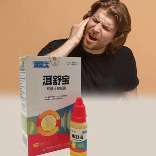 15ML Ear Cleaning Drop Relieve Ear Pain Remove Mites Treatment Of Otitis Media Tinnitus/Deafness Sore Health Caring Plaster