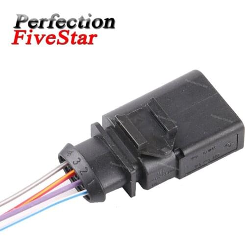 1K0973804 for VW Golf Jetta Passat For AUDI A3 A4 A5 A6 A7 A8 For Skoda Octavia For Seat Leon 4 PINS Connector Plug Wire Pigtail