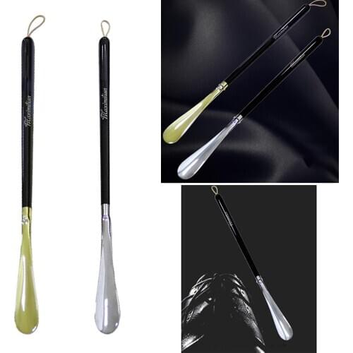 70cm Metal Shoe Horn Deluxe Shoehorn Lifter for Shoes Boots All Size Feet