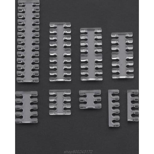 Acrylic Cable Comb Clear Dresser Set For 2mm Cables 4/5/6/8/12/14/16/24 Pin PC4NB600800 Jy12 21 Dropship