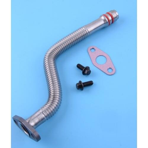 Car Turbo Oil Return Drain Line Tube Replacement 3970875 Fit For Dodge Cummins 5.9L Diesel 2004 2005 2006 2007 5135786AB