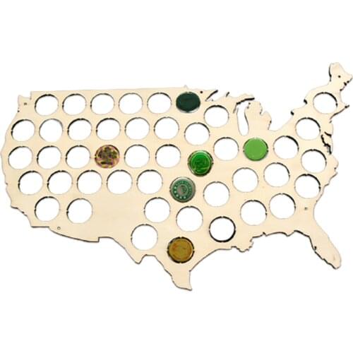 Beer Bottle Cap Holder Dads Beer Caps Storage Rack Wood Beer Bottle Cap Collection Gift for Father Men Beer Lovers TS1