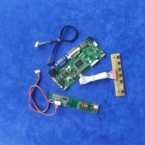 LVDS 20 Pin LCD monitor MNT68676 controller board Kit 1CCFL 1024*768 HDMI-compatible VGA DVI For QD141X1LH02/QD141X1LH06/TM141XG
