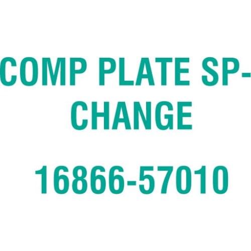 For Kubota 16866-57010 COMP PLATE SP-CHANGE