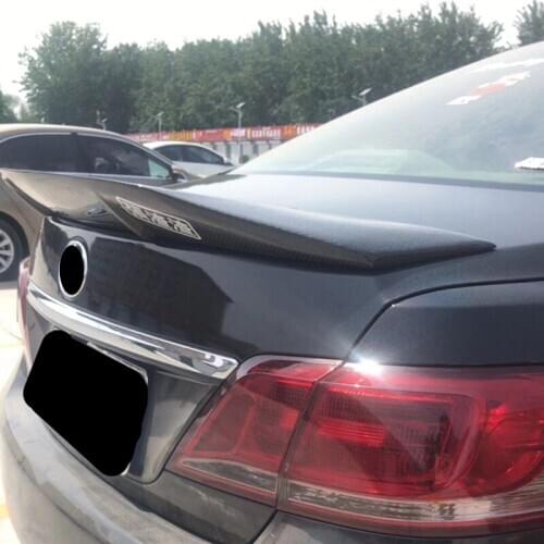Use For Toyota Camry Spoiler 2006--2011 Year Real Glossy Carbon Fiber Rear Wing Spoiler Accessories R Style Body Kit
