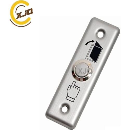 XJQ Push button Stainless Steel door exit button for access control GB-801A Release button for door access system