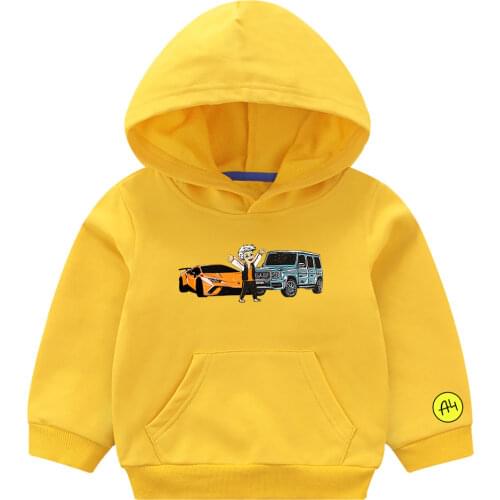 2021 New а4 Merch Childrens Hoodies High Quality Boys Girls Sweatshirt Fashion Kids Hooded Sweatshirts Baby Clothing Tops
