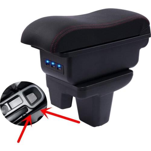 For MorrisGaragesMG3 mg3 armrest box central Store content Storage box with cup holder ashtray USB interface products 2007-2016