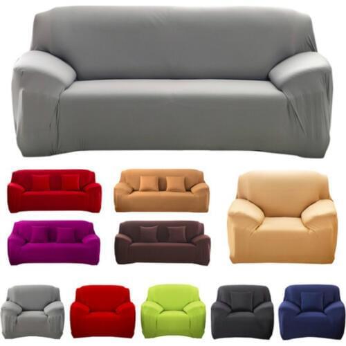 Lovely Solid Single-seat / Double-seat / Sectional Sofa Cover funda sofa sofa-slip cover capa de sofa canape free shipping