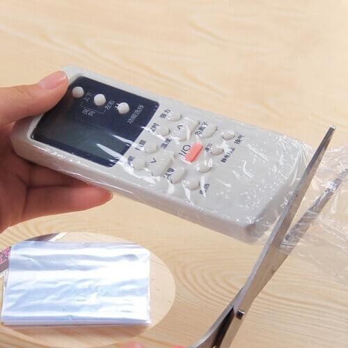 10Pcs/lot Transparent Dustproof Bag for TV Remote Control Case Storage Protector Air Condition Remote Cover for Xiaomi Samsung