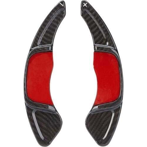 Carbon Fiber Steering Wheel Shift Paddle Shift Extension For-VW Golf 7 MK7 Scirocco-Polo GTI