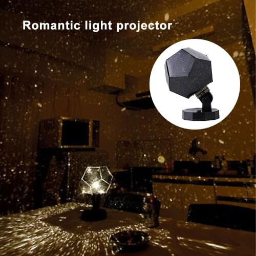 Romantic Planetarium Star Projector Night Light LED Projection Lamp For Home Planetarium Decoration Kids Bedroom Gift DIY Lights
