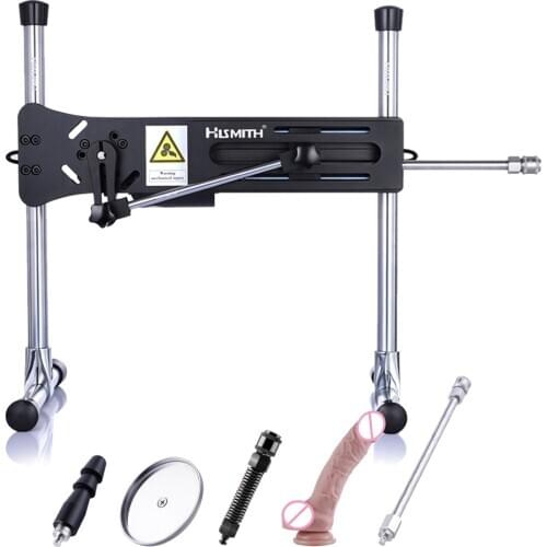 HISMITH Sex Machine Extremely quiet Kliclok 30db Mute Turbo Gear 120W Ultra Stability free handbag Multi Sets Adult Sex toys